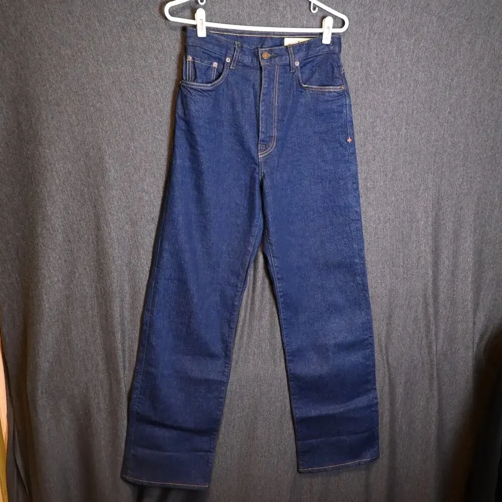 Imogene and Willie Women's 26 Catherine Selvedge Denim Jeans High Rise Trouser